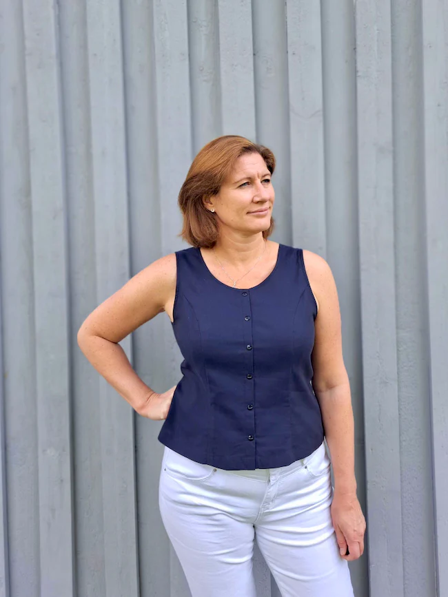 Itch to Stitch Madalena Vest Top - Image 8