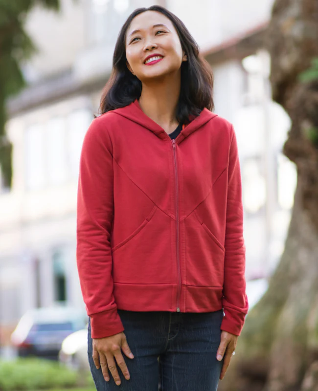 Itch to Stitch Nazare Zip-up Hoodie - Image 2