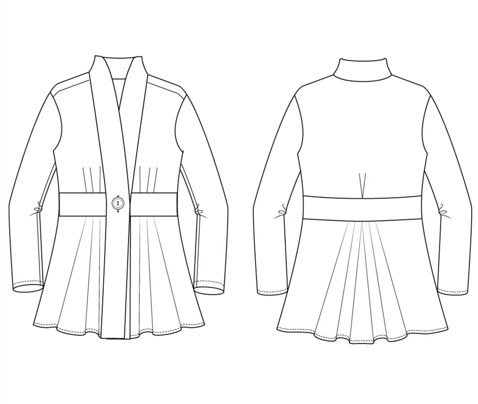 Itch to Stitch Paro Cardigan - Image 7