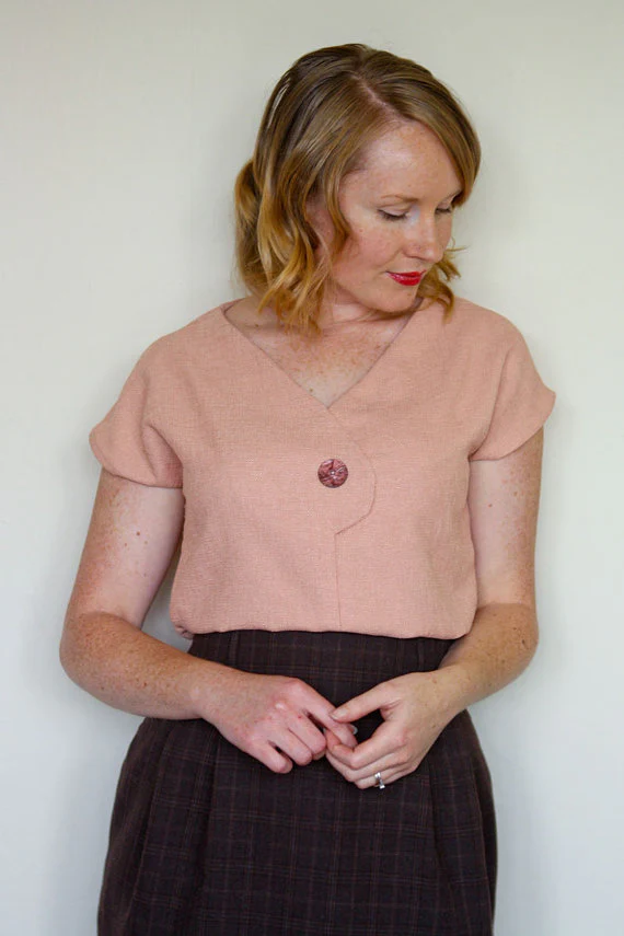 Jennifer Lauren Handmade Afternoon Blouse and Shift Dress - Image 4