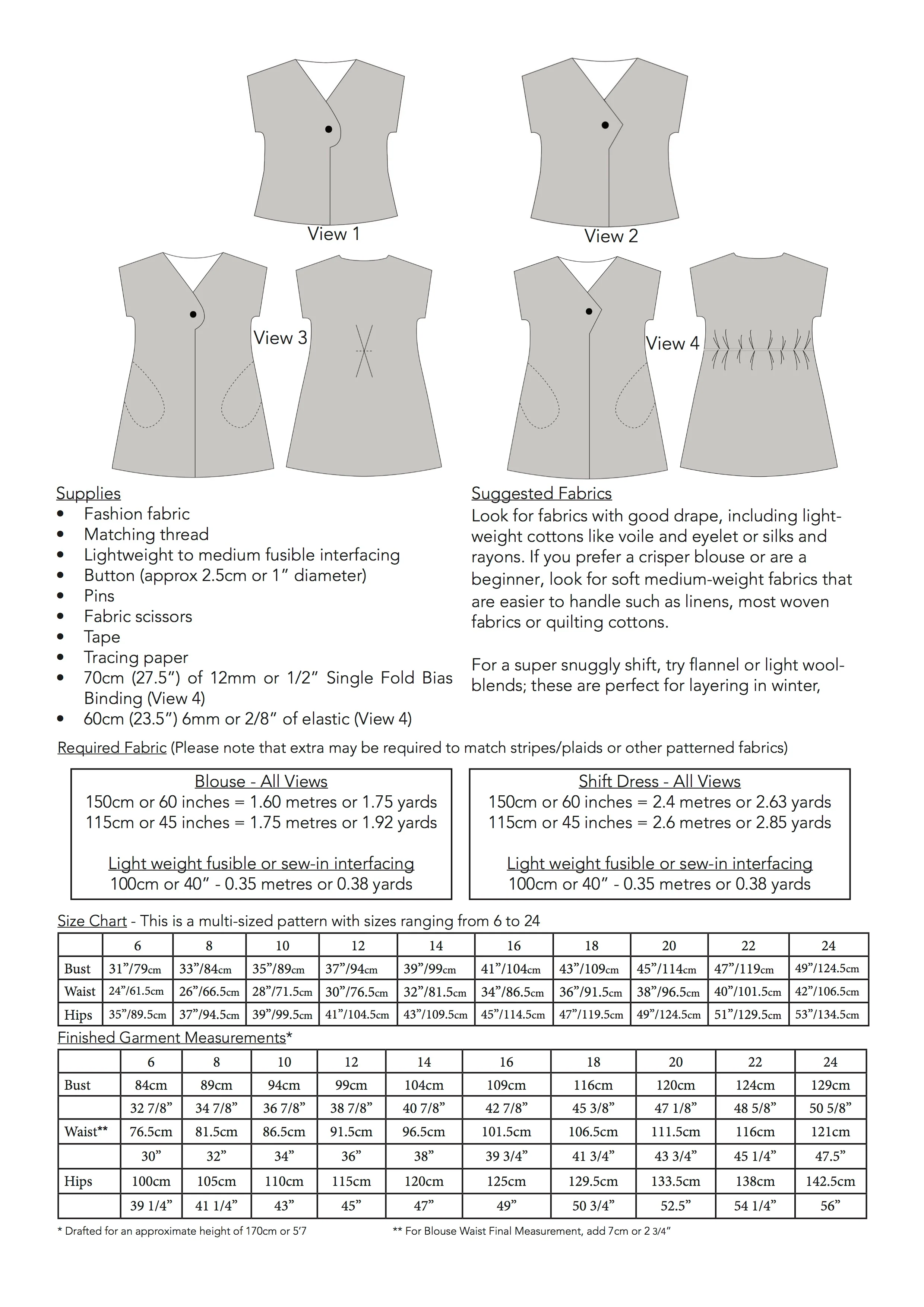 Jennifer Lauren Handmade Afternoon Blouse and Shift Dress - Image 6