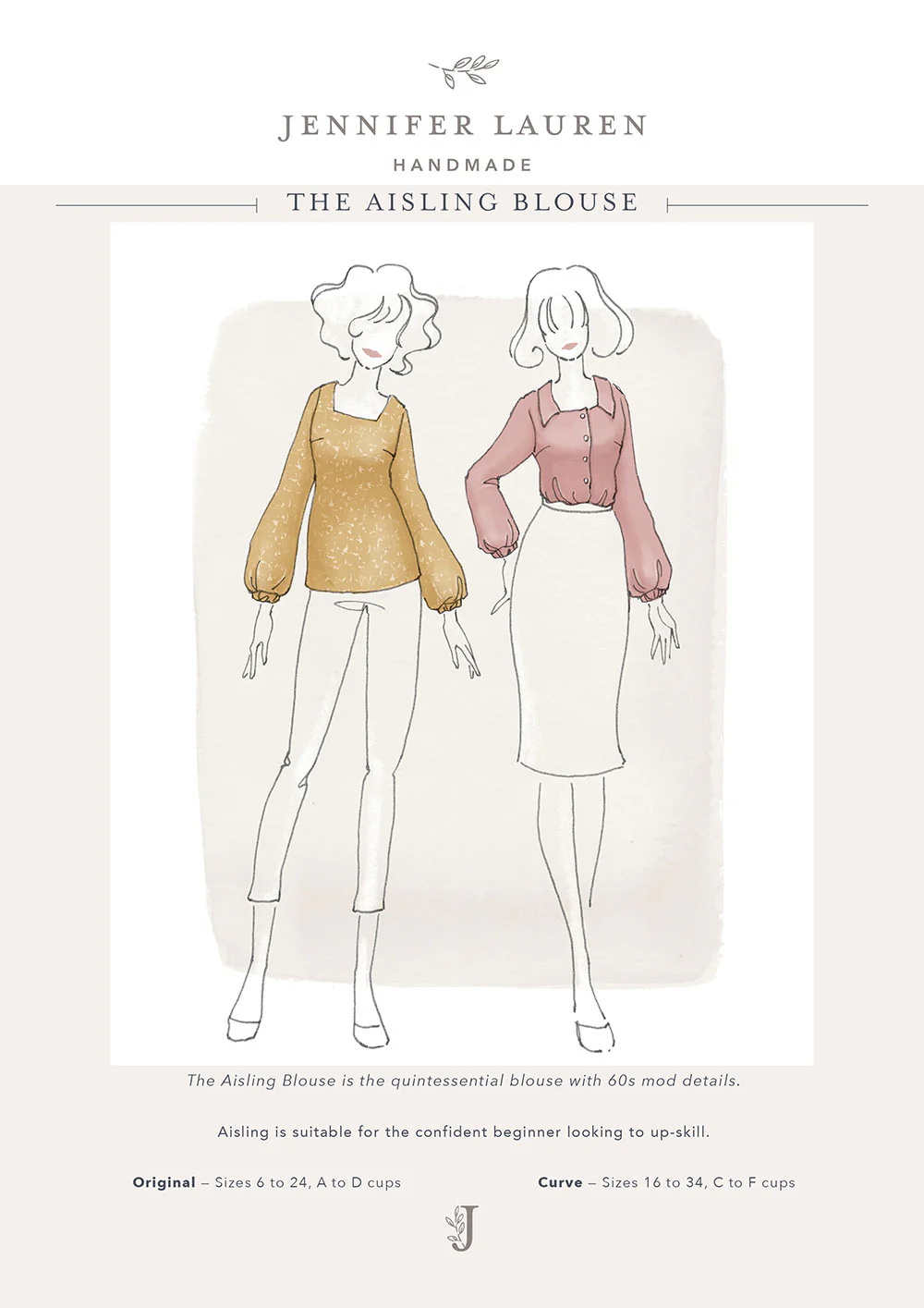 Jennifer Lauren Handmade Aisling Blouse - Image 14