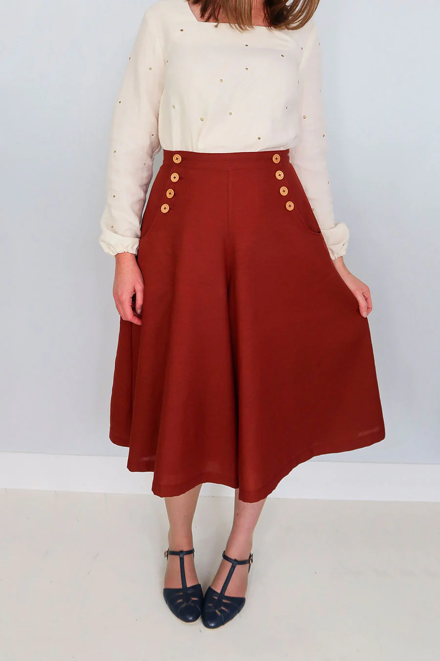 Jennifer Lauren Handmade Bastion Culottes - Image 10