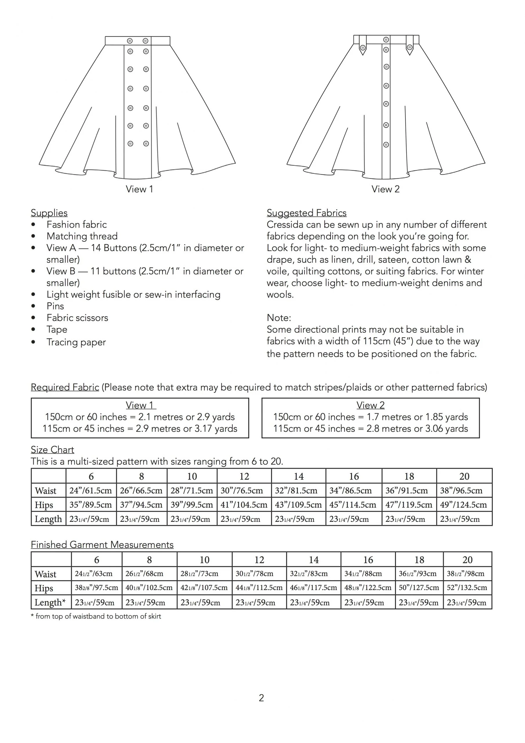 Jennifer Lauren Handmade Cressida Skirt - Image 5