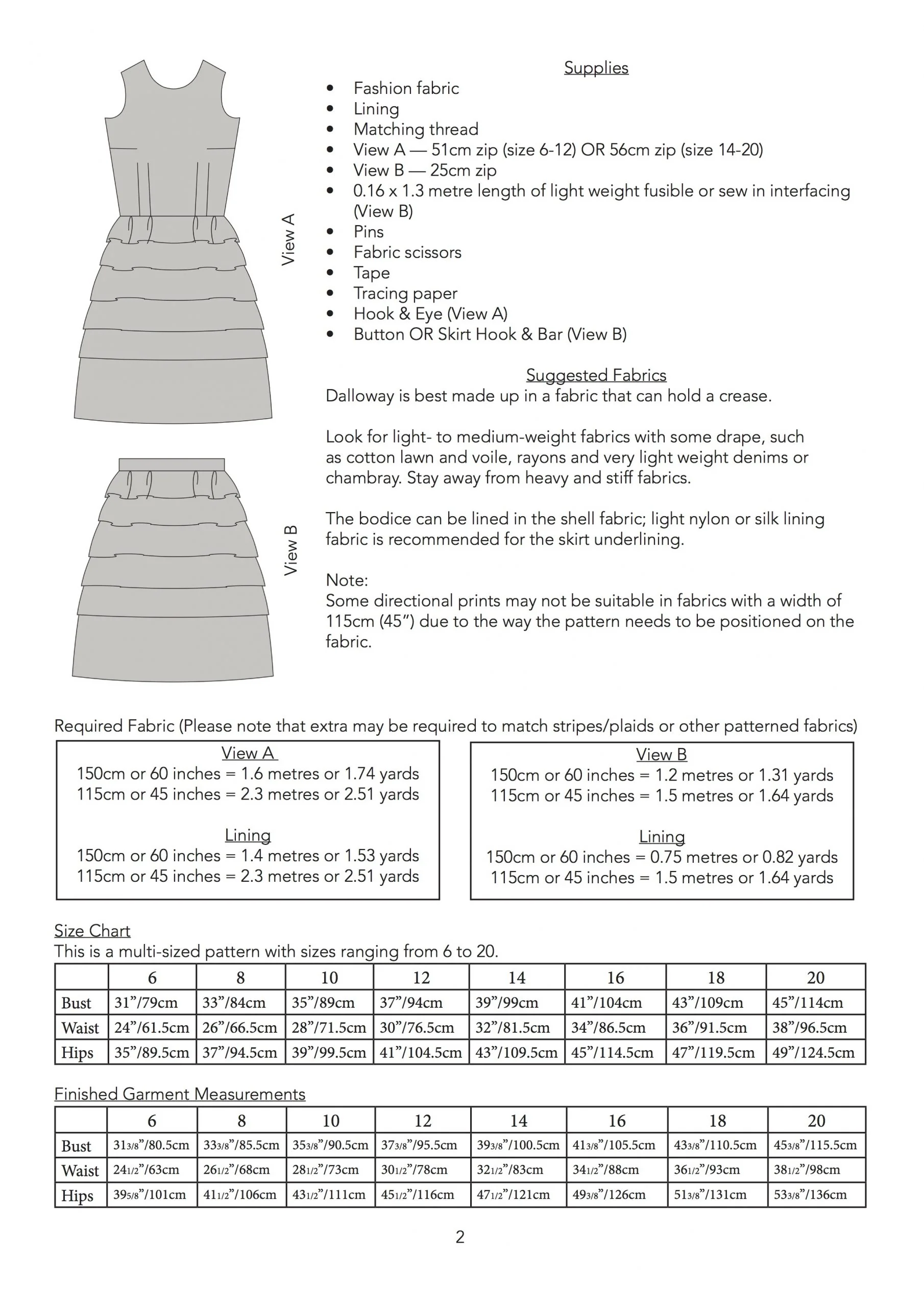 Jennifer Lauren Handmade Dalloway Dress & Skirt - Image 5