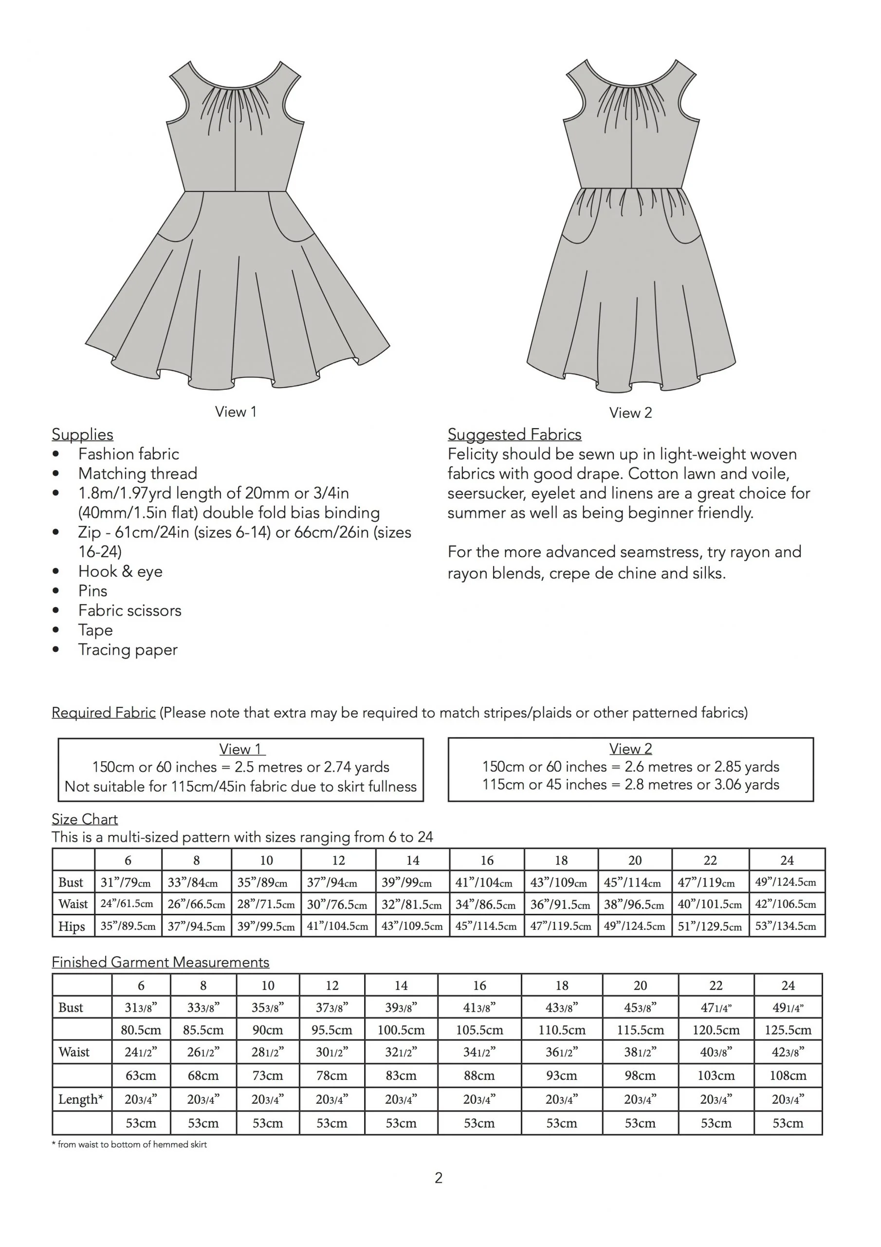 Jennifer Lauren Handmade Felicity Dress/Skirt - Image 10