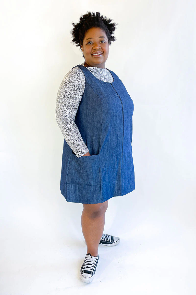 Jennifer Lauren Handmade Georgie Pinafore - Image 12