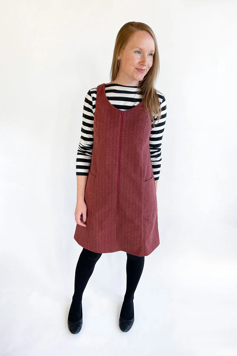 Jennifer Lauren Handmade Georgie Pinafore - Image 2