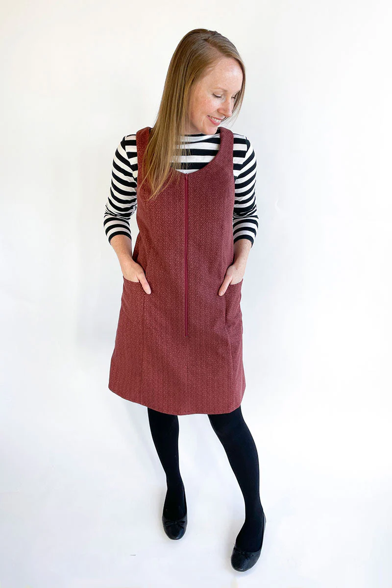 Jennifer Lauren Handmade Georgie Pinafore - Image 3