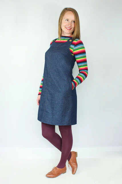 Jennifer Lauren Handmade Ivy Pinafore Dress - Image 2
