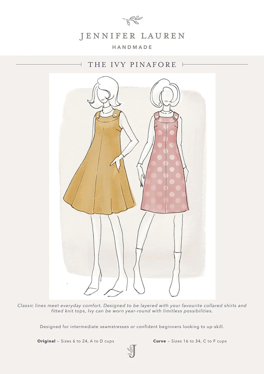Jennifer Lauren Handmade Ivy Pinafore Dress - Image 22