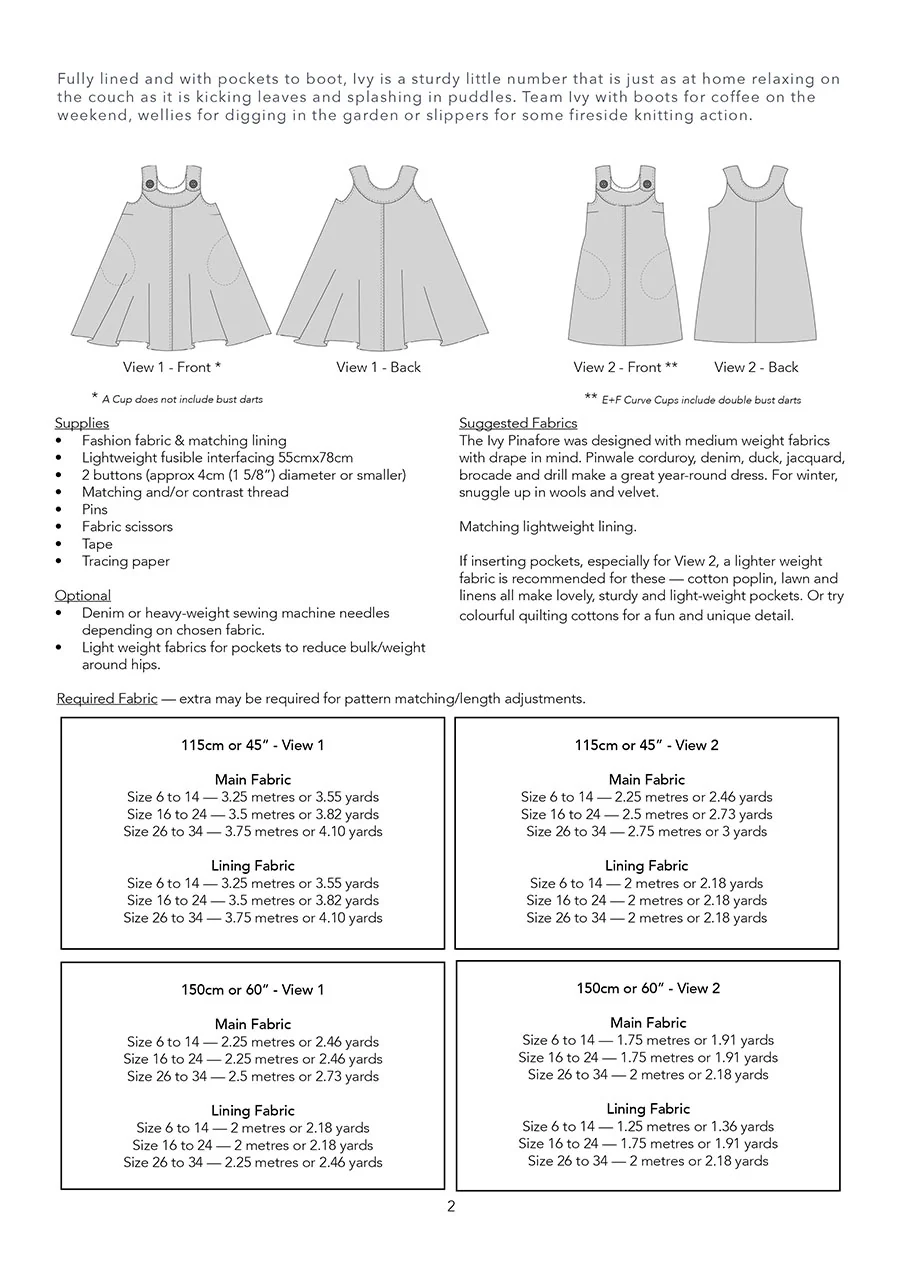 Jennifer Lauren Handmade Ivy Pinafore Dress - Image 23