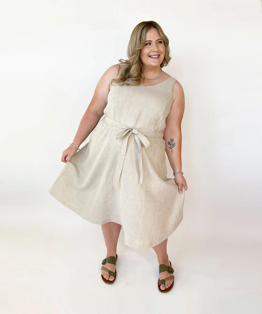 Jennifer Lauren Handmade Jade Wrap Dress - Image 16