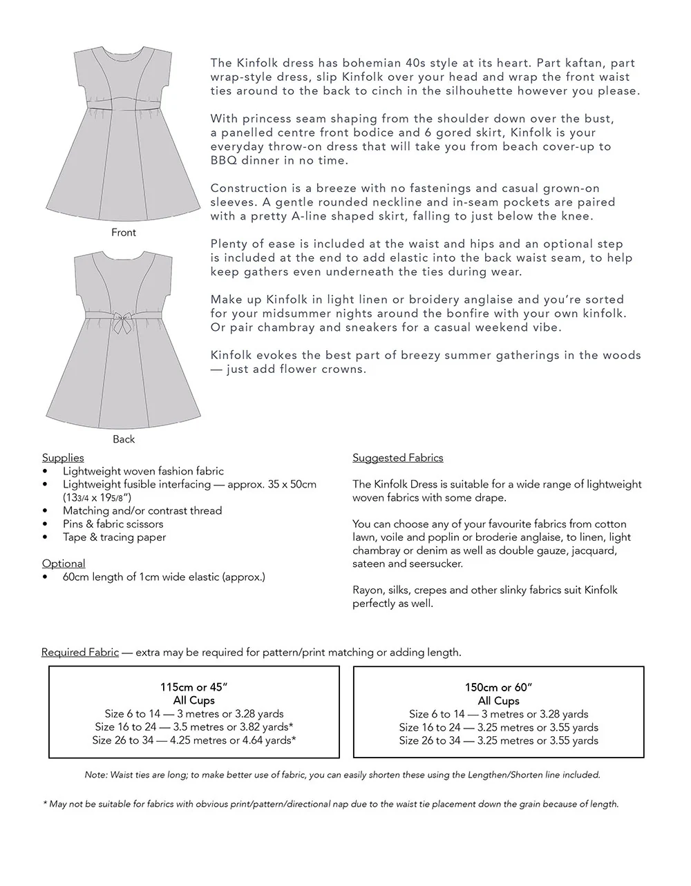 Jennifer Lauren Handmade Kinfolk Dress - Image 19