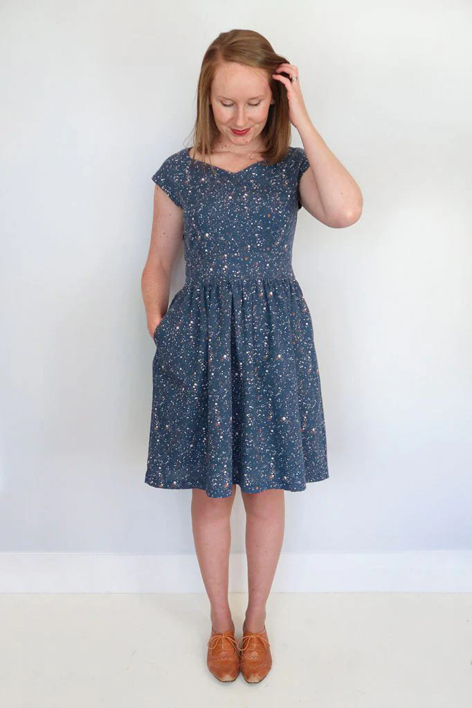 Jennifer Lauren Handmade Raine Dress - Printed copy shop (+£7.00)