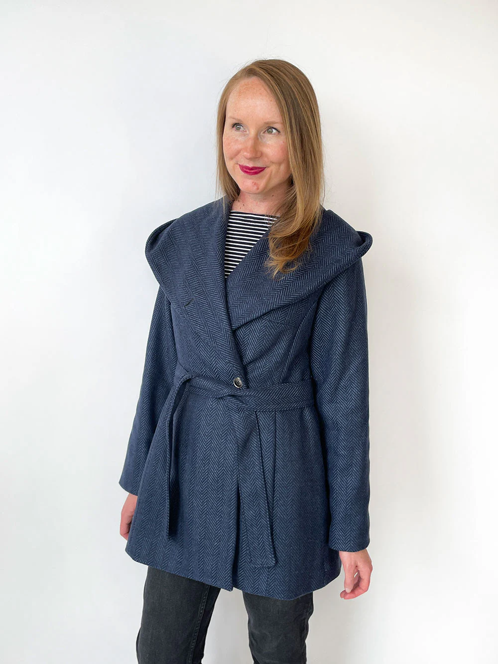Jennifer Lauren Handmade Willa Wrap Coat Hood Expansion Pack - Image 10