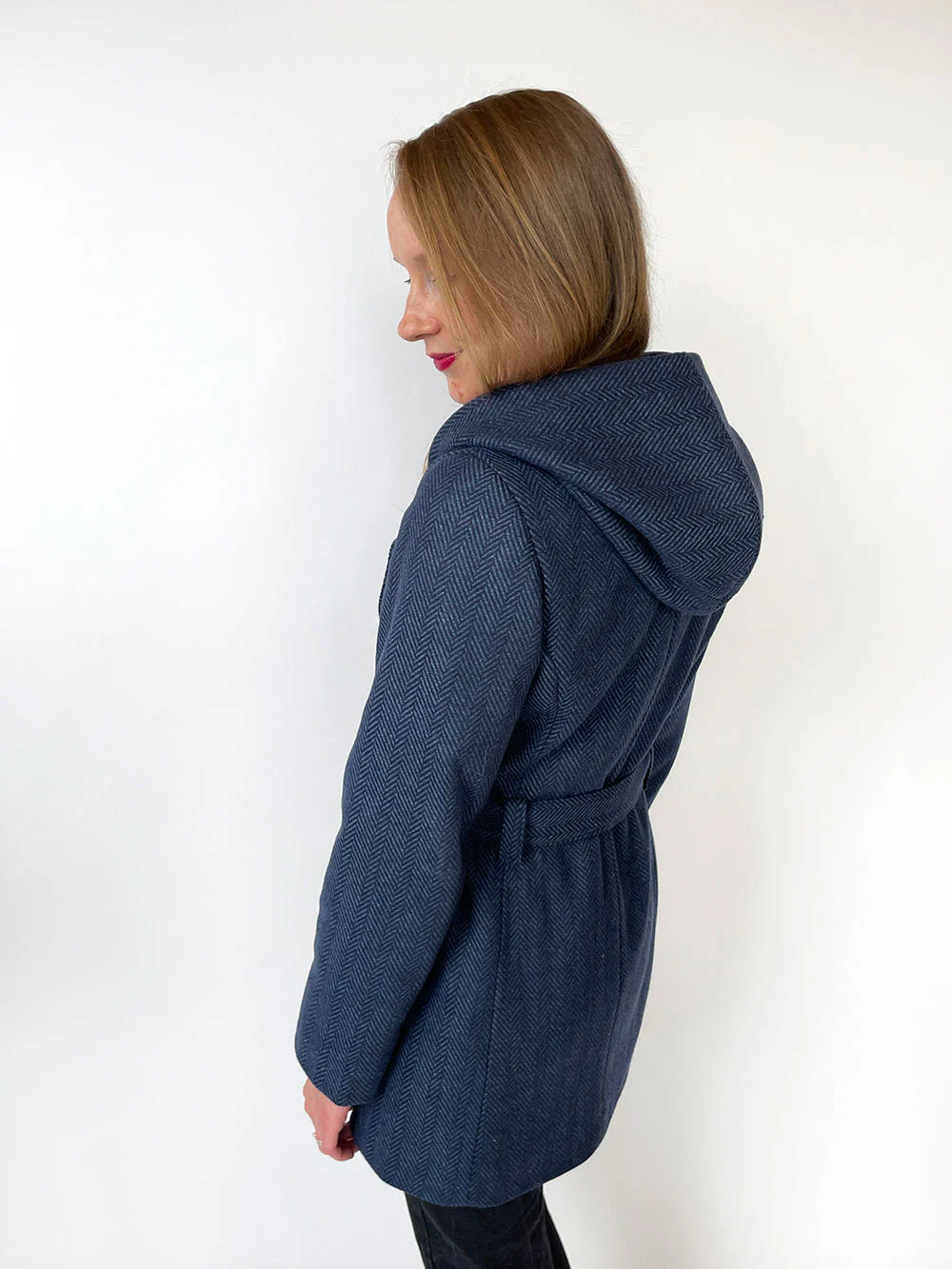 Jennifer Lauren Handmade Willa Wrap Coat Hood Expansion Pack - Image 8