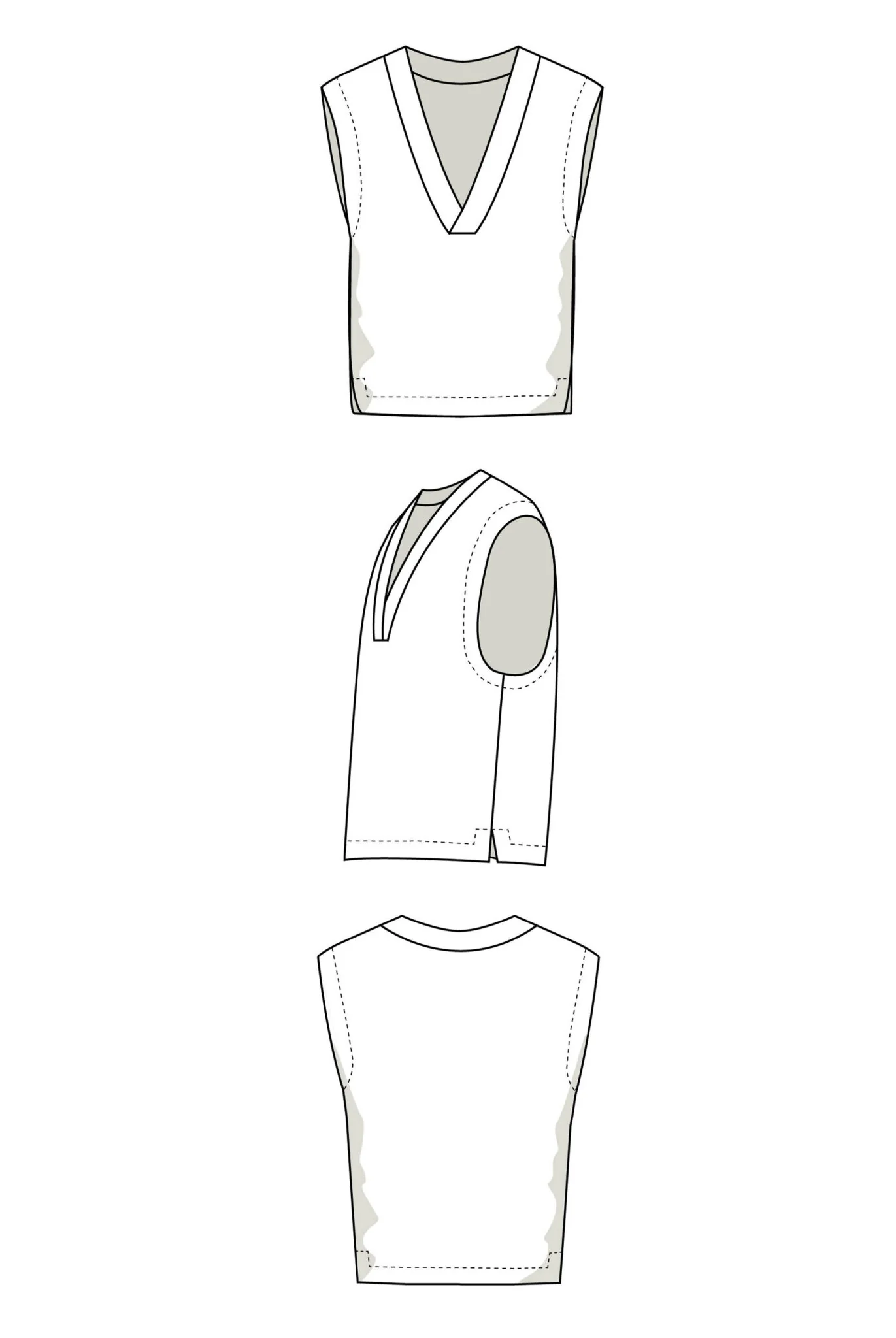 JULIANA MARTEJEVS Basic Slipover - Image 10