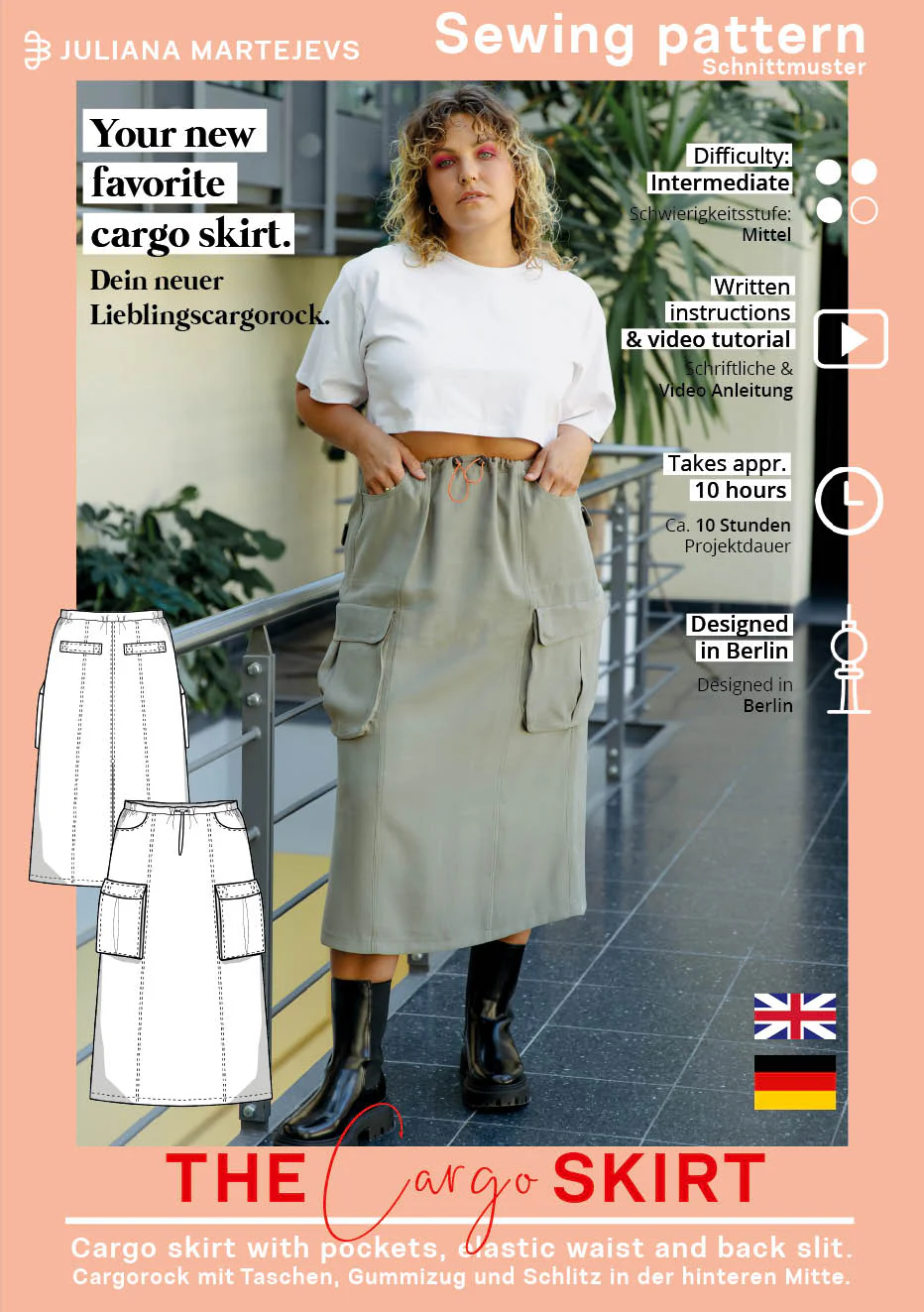 JULIANA MARTEJEVS Cargo Skirt - Image 6