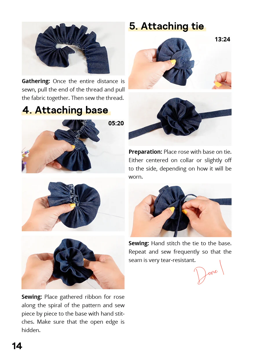 JULIANA MARTEJEVS Rose Necklace PDF - Image 11