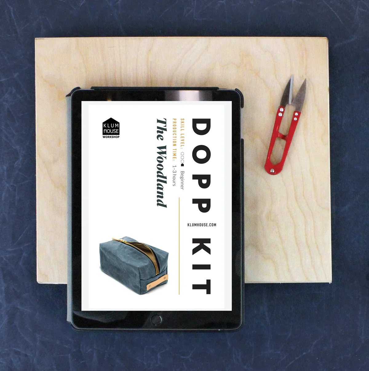 Klum House Woodland Dopp Kit PDF - Image 5