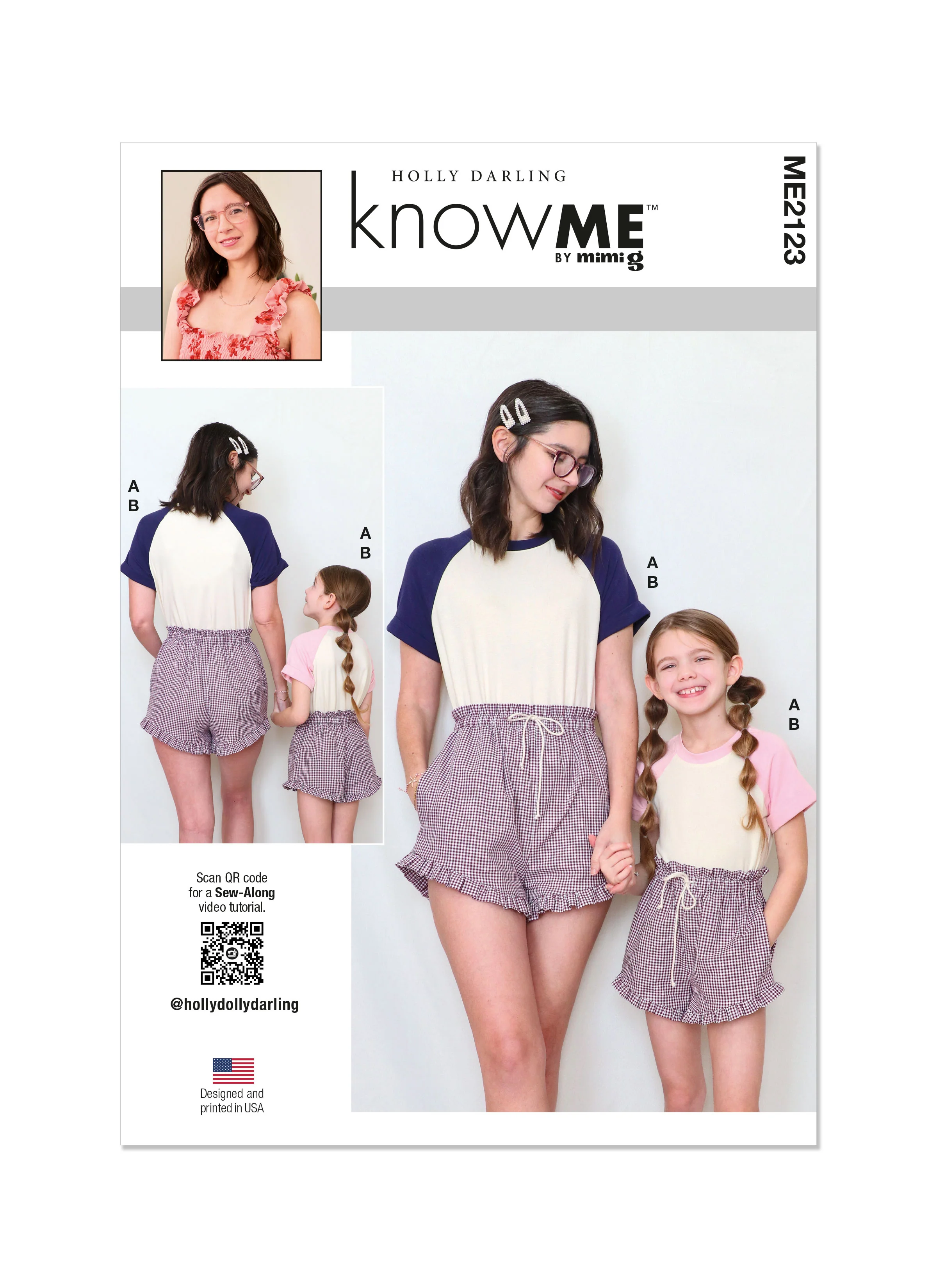 Know Me Child/Woman T-Shirt and Shorts ME2123 - Image 2