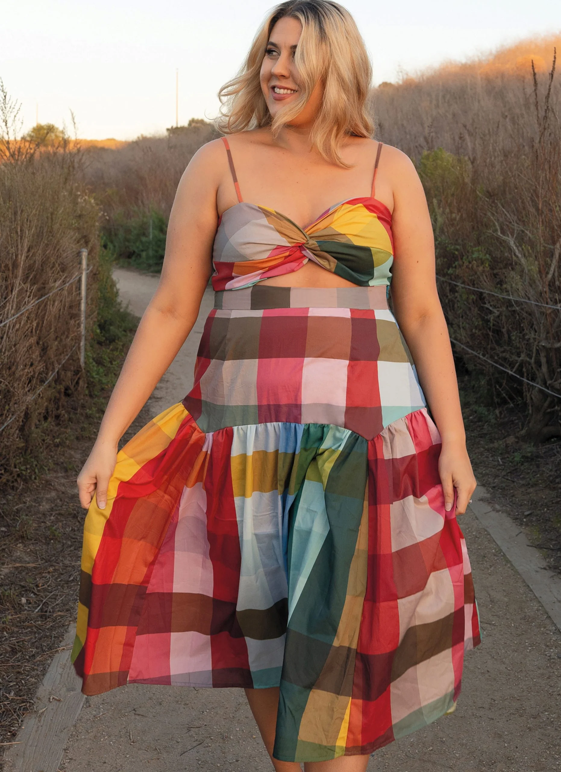 Know Me Crop Top & Skirt ME2073 - Image 3