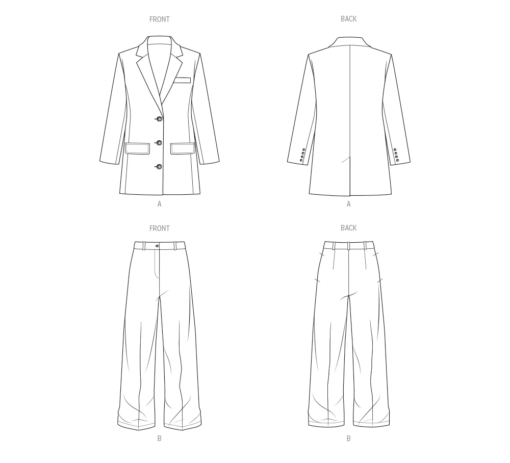 Know Me Jacket and Trousers ME2128 - Image 6