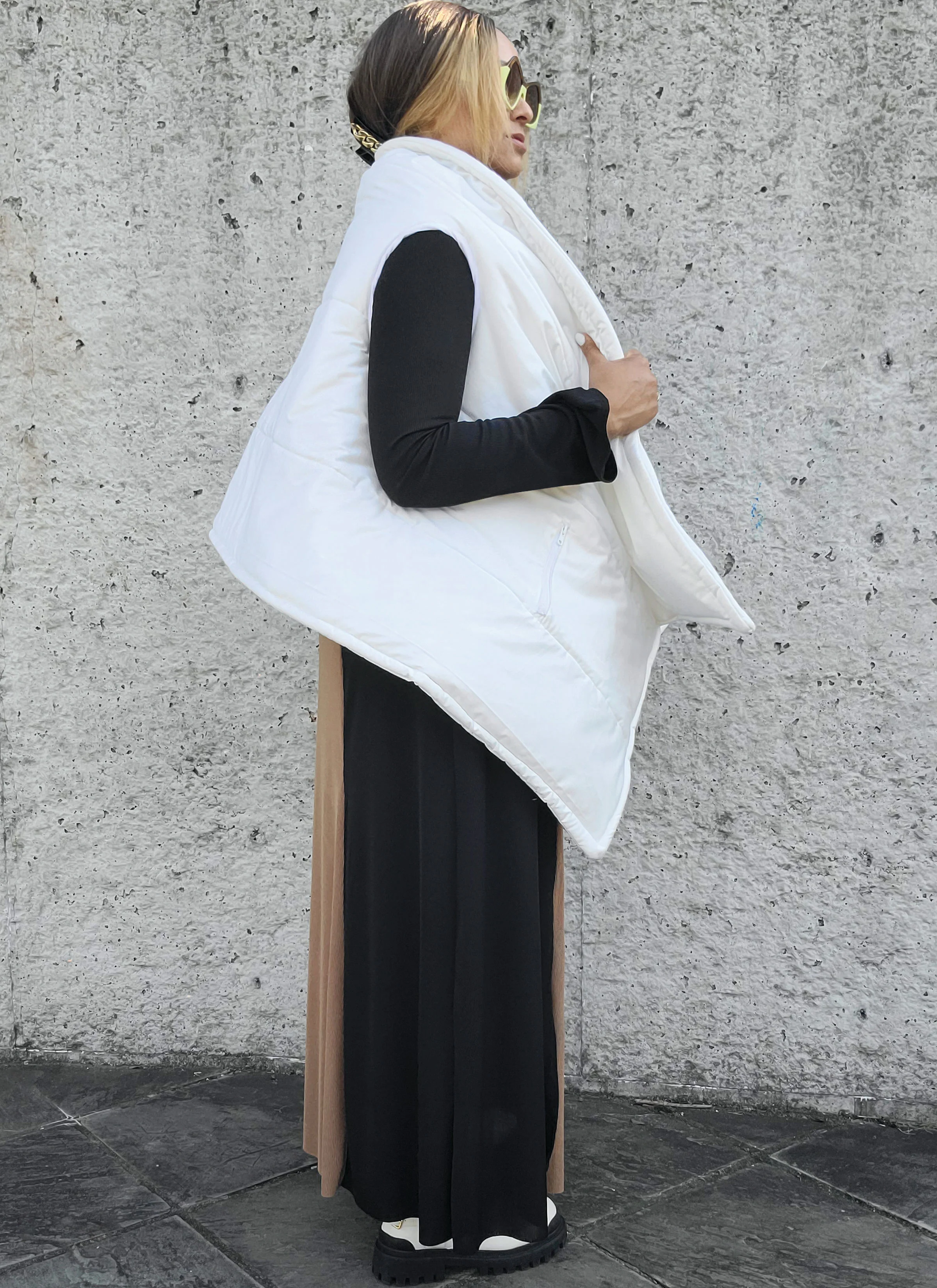 Know Me Knit Dress & Scarf ME2098 - Image 4