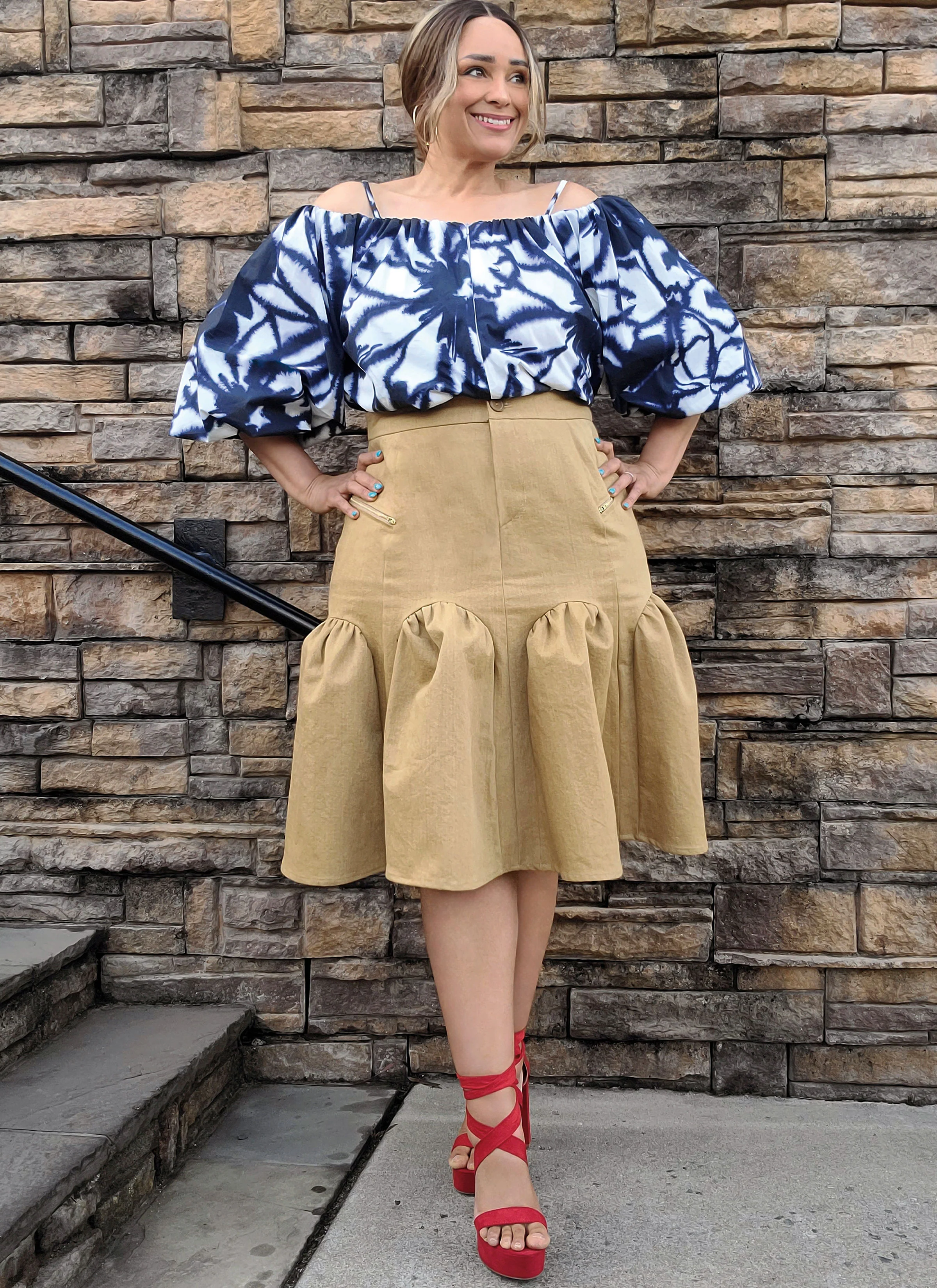 KNOW ME Top & Skirt ME2093 - Image 3