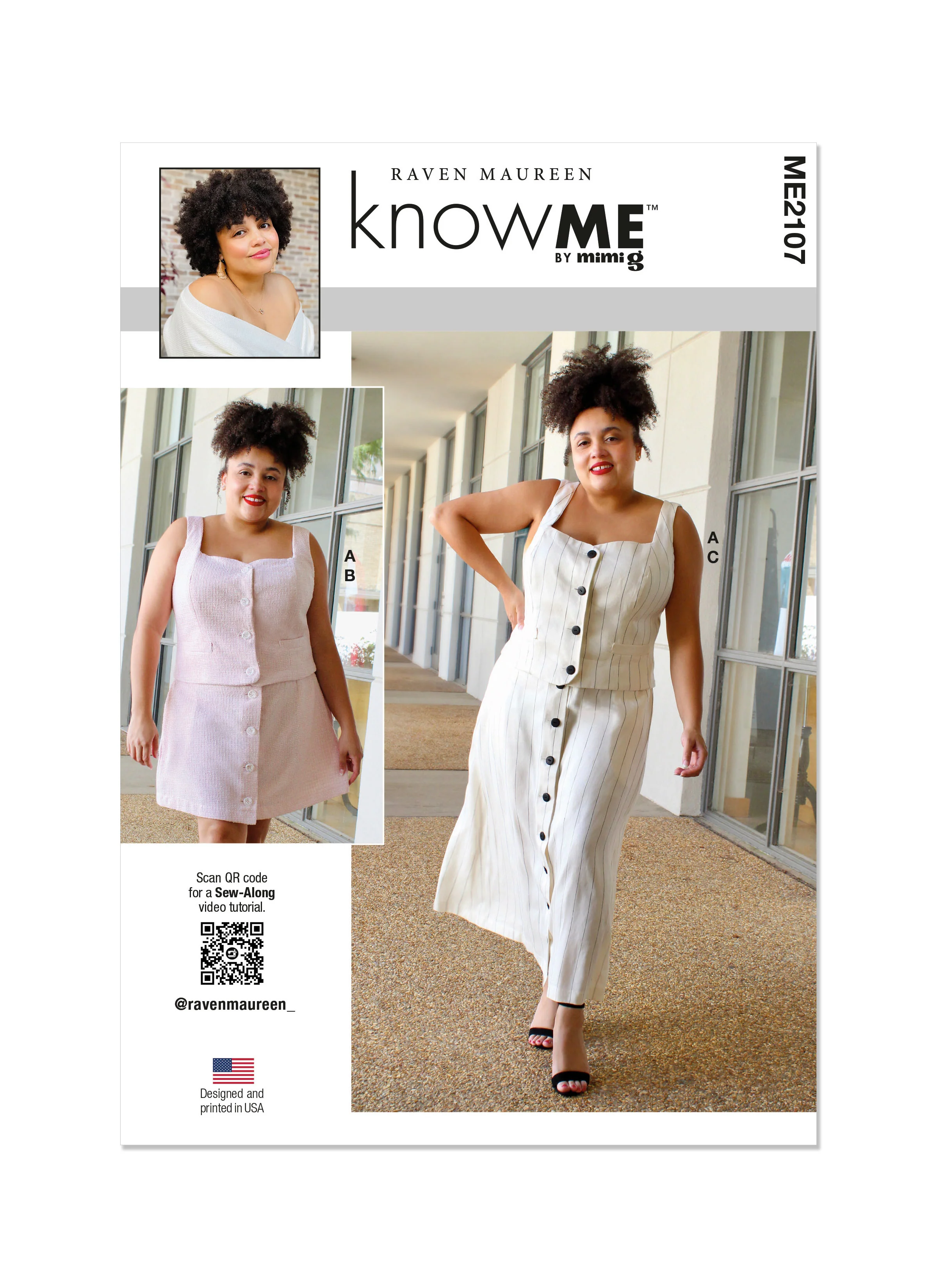 Know Me Top and Skirt ME2107 - Image 2