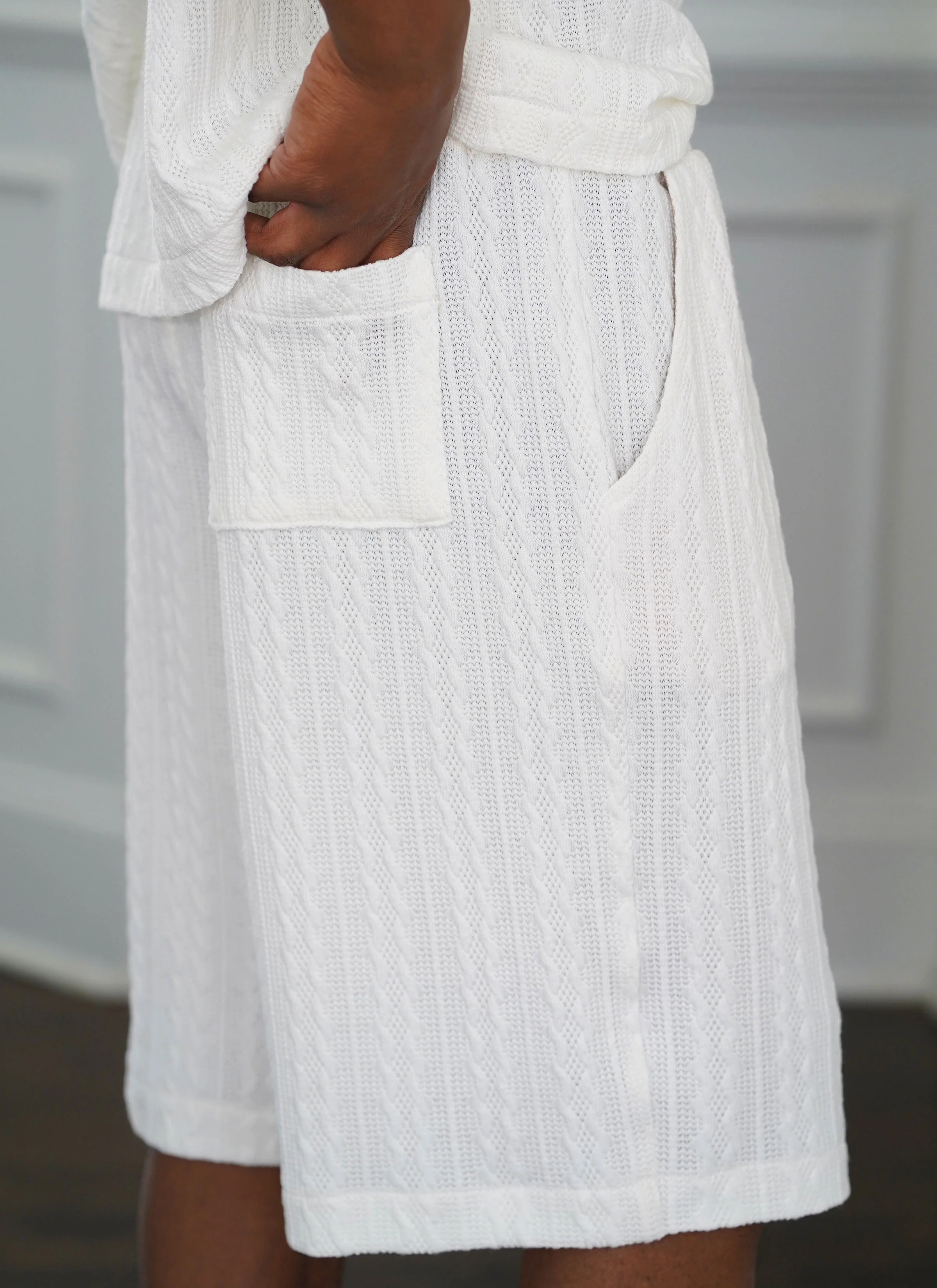 Know Me Men's Knit Top and Shorts ME2130 - Image 4