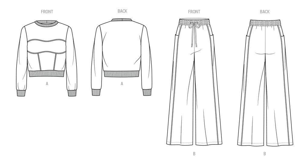 Know Me Misses' Sweatsuit Top and Trousers ME2138 - Image 6