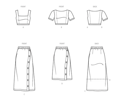 Know Me Skirts and Tops ME2013 - Image 5
