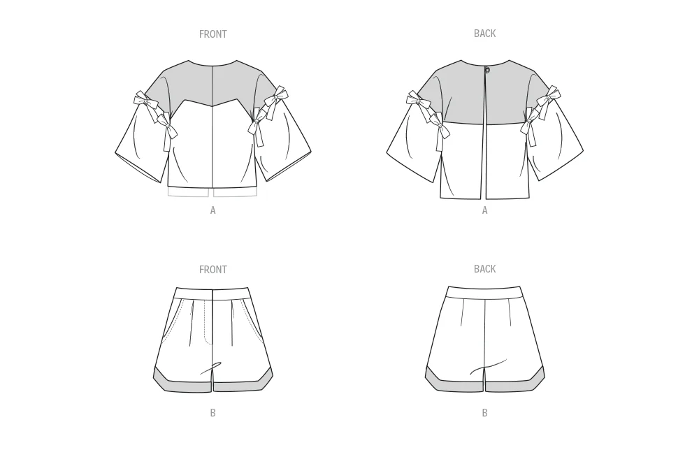 Know Me Top and Shorts ME2127 - Image 5