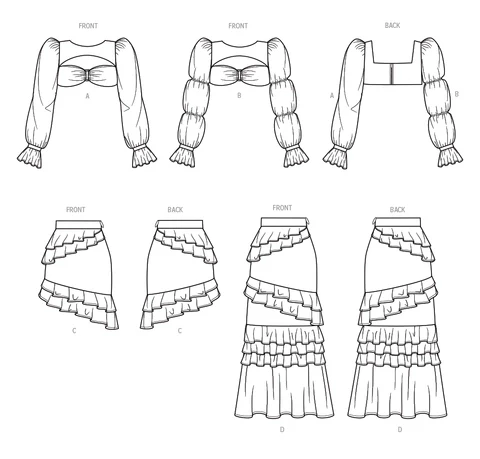 Know Me Top and Skirt ME2022 - Image 7