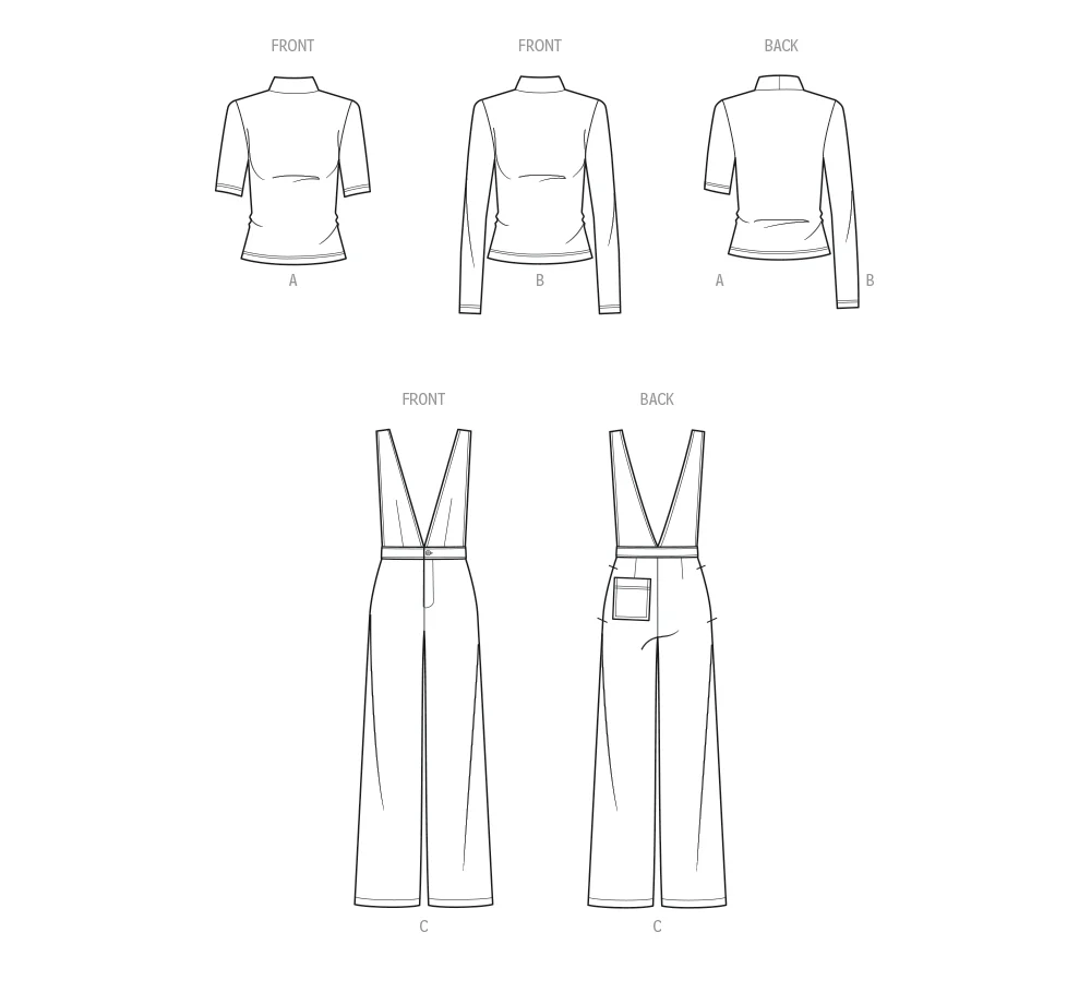 Know Me Top & Jumpsuit ME2096 - Image 5