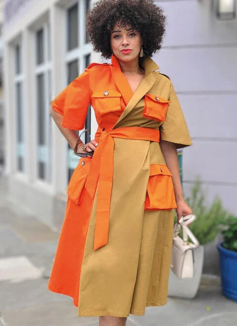 Know Me Wrap Dress ME2020 - Image 4
