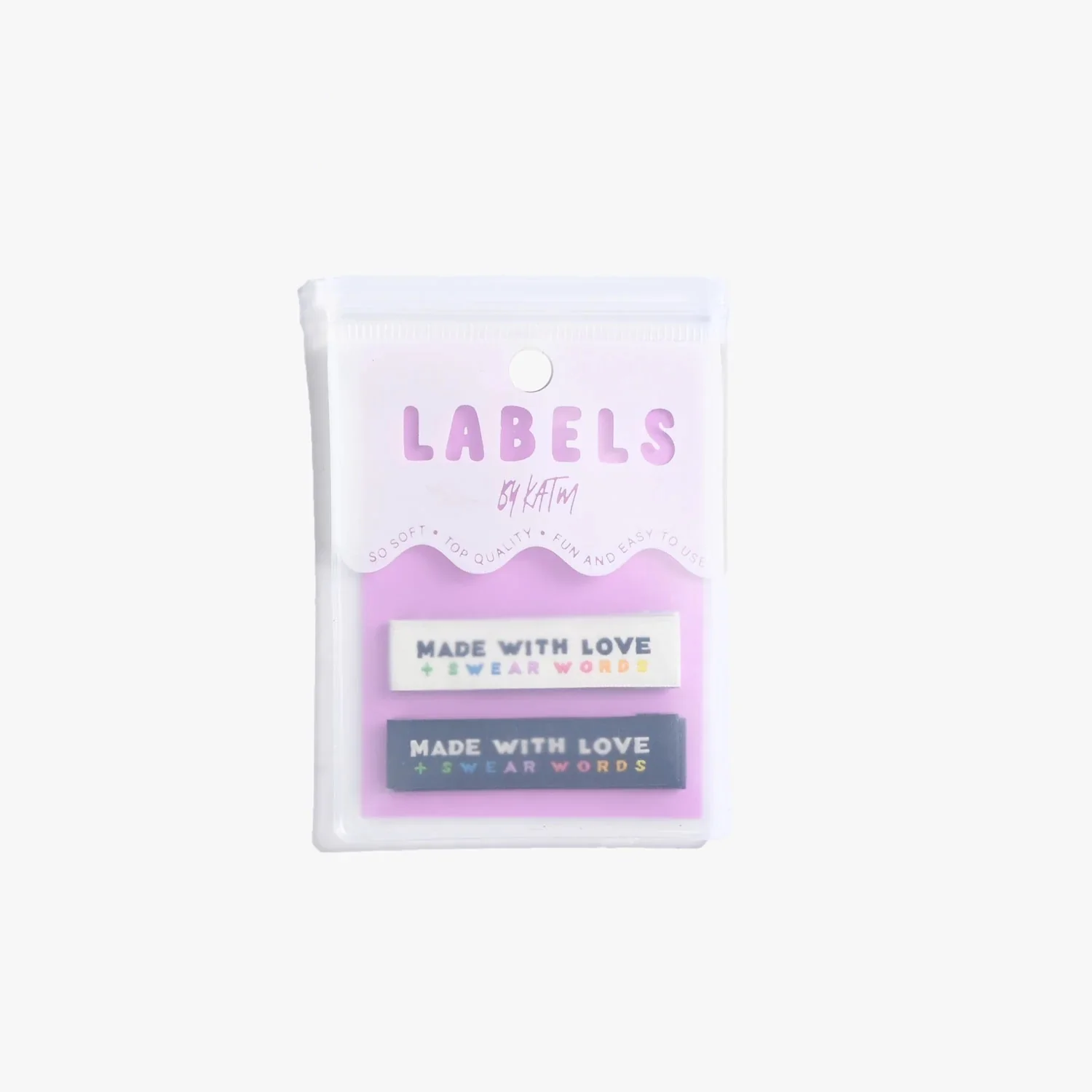 Kylie & The Machine 'Made With Love and Swear Words' Woven Labels - Image 5