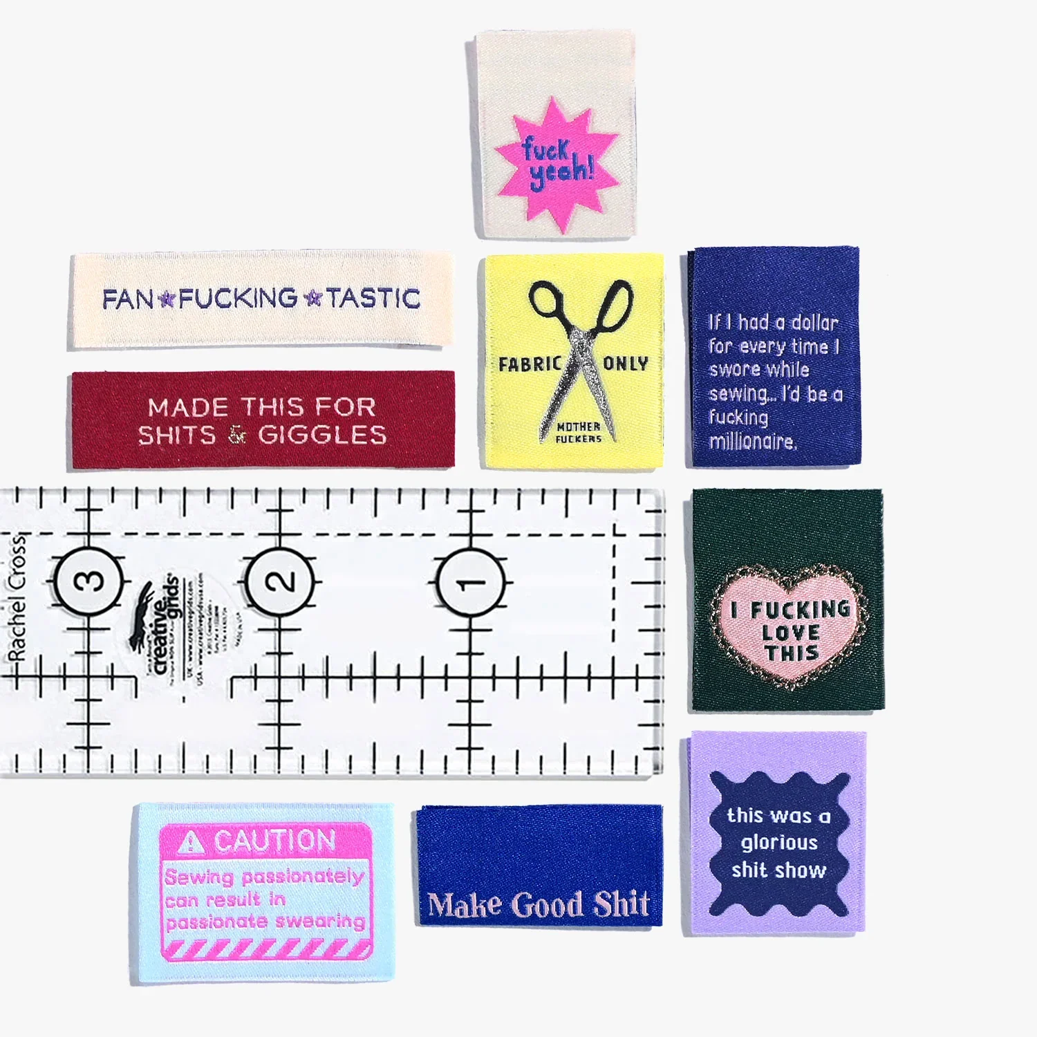 Kylie & The Machine 'The Sweary Sewist #4' Labels - Image 13