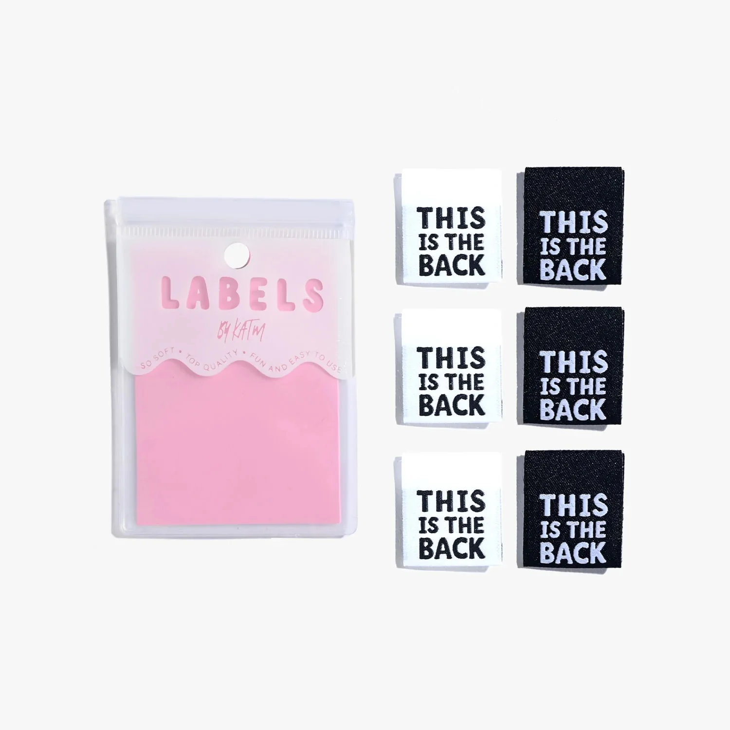 Kylie & The Machine 'This Is the Back' Woven Labels - Image 5