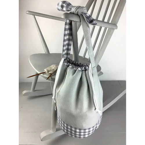 Lasenby Chamomile Project Bag - Printed copy shop (+£7.00)