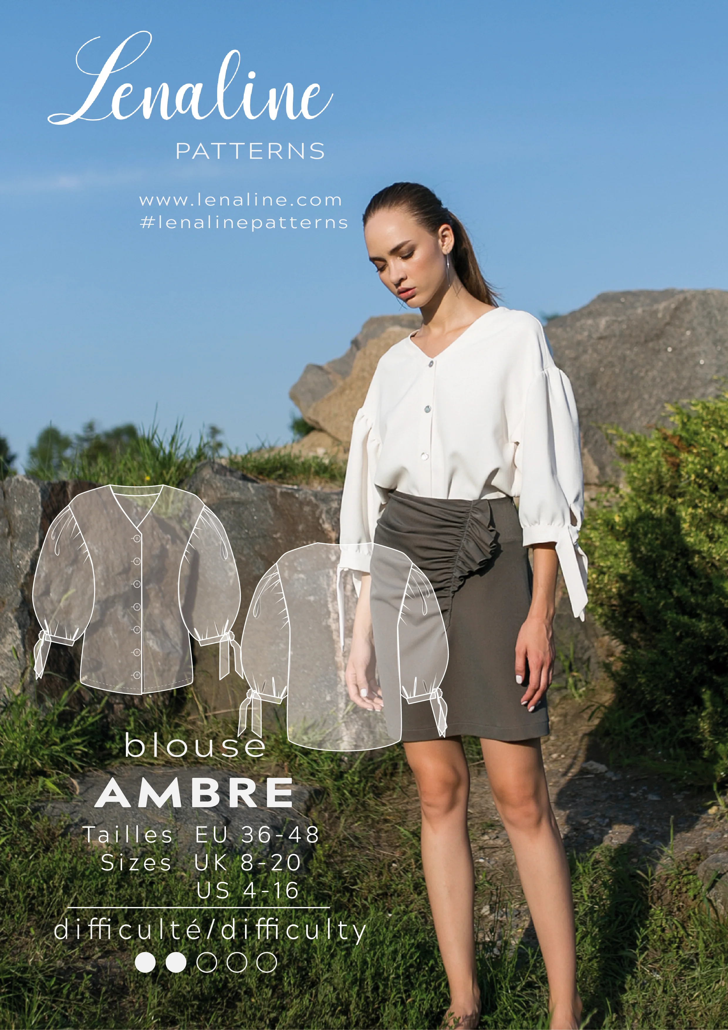 Lenaline Patterns Ambre Blouse - Image 6
