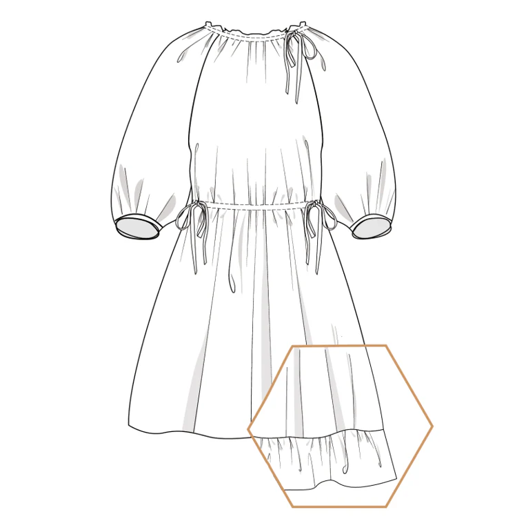 Lenaline Patterns Dasha Dress - Image 7
