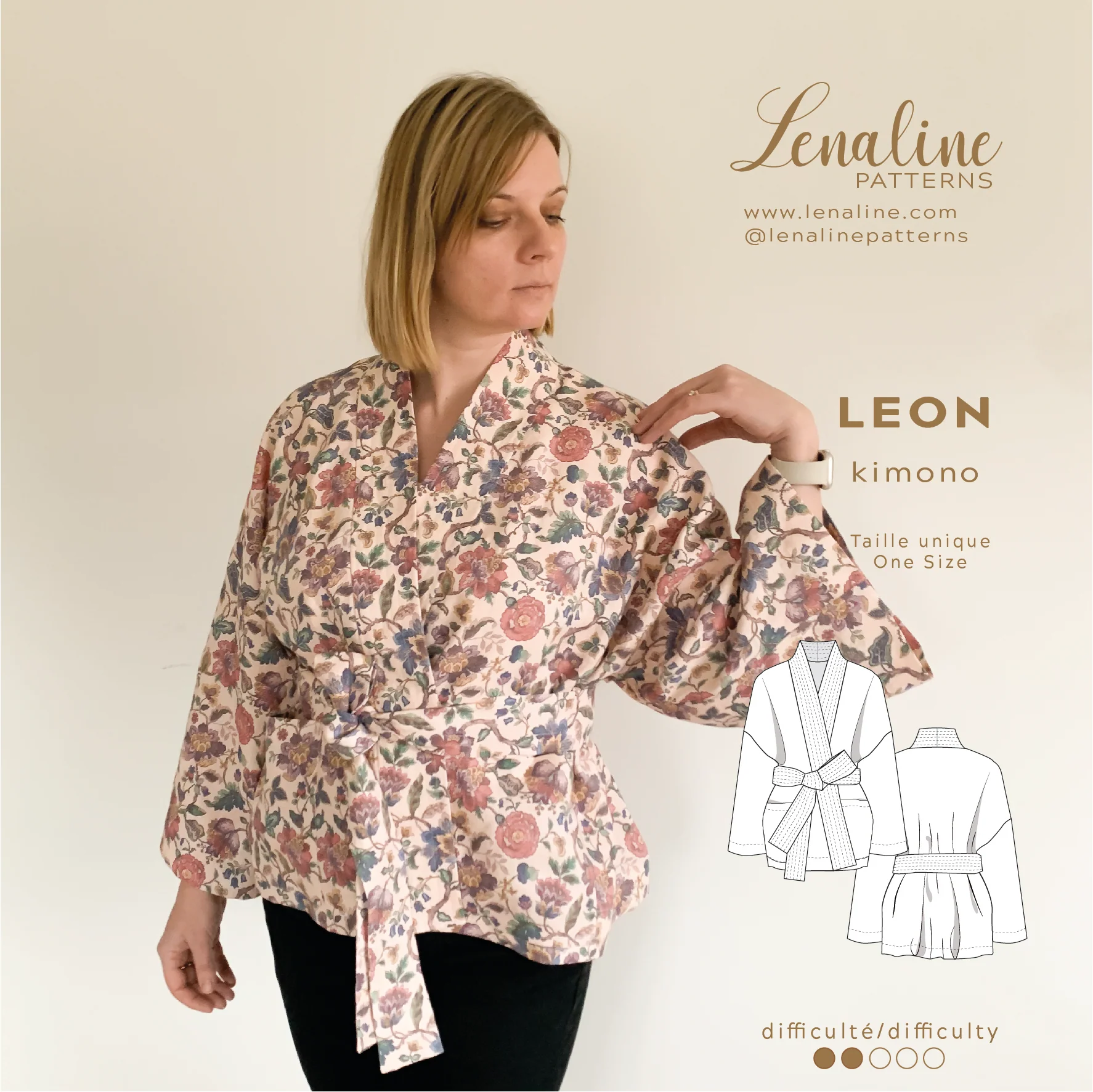 Lenaline Patterns Leon Jacket - Image 8