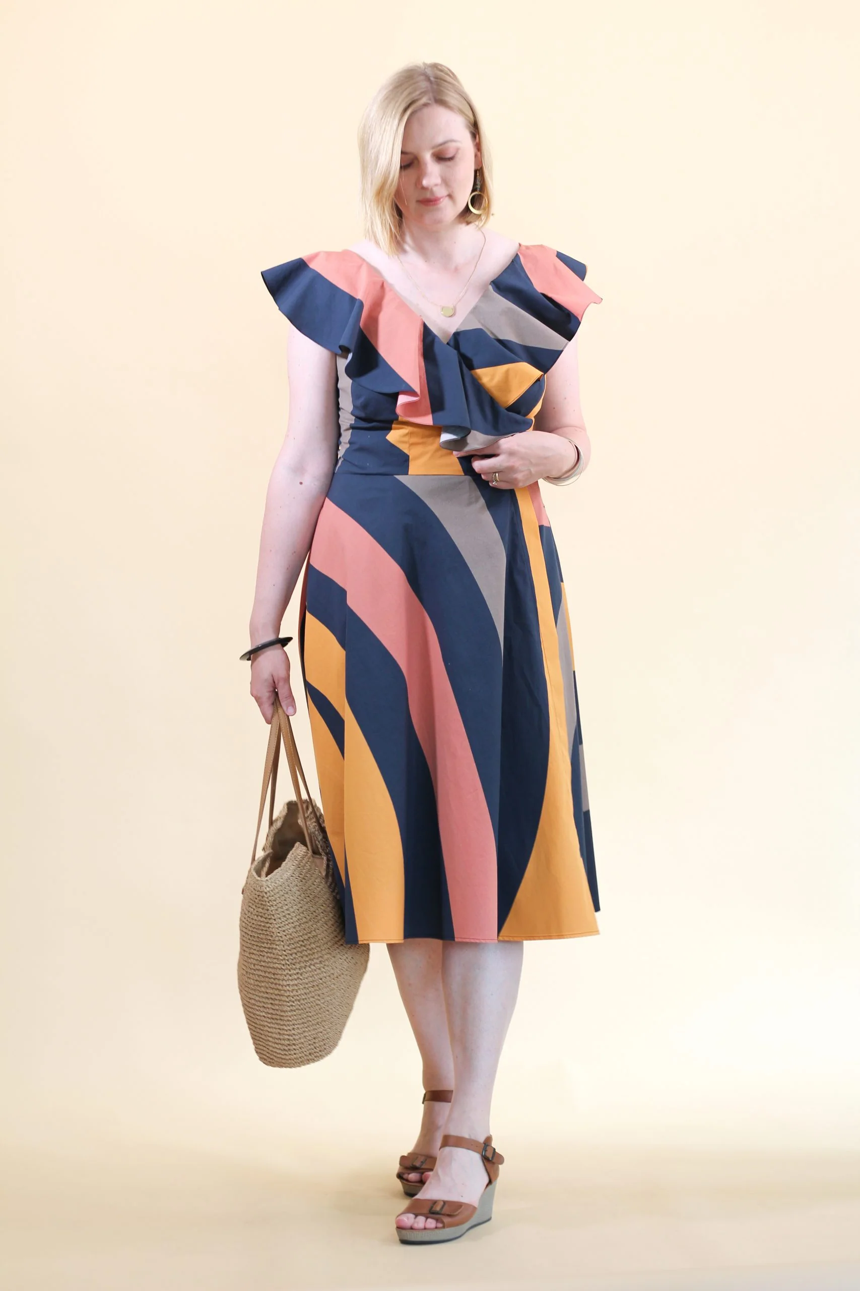 Lenaline Patterns Lessya Dress