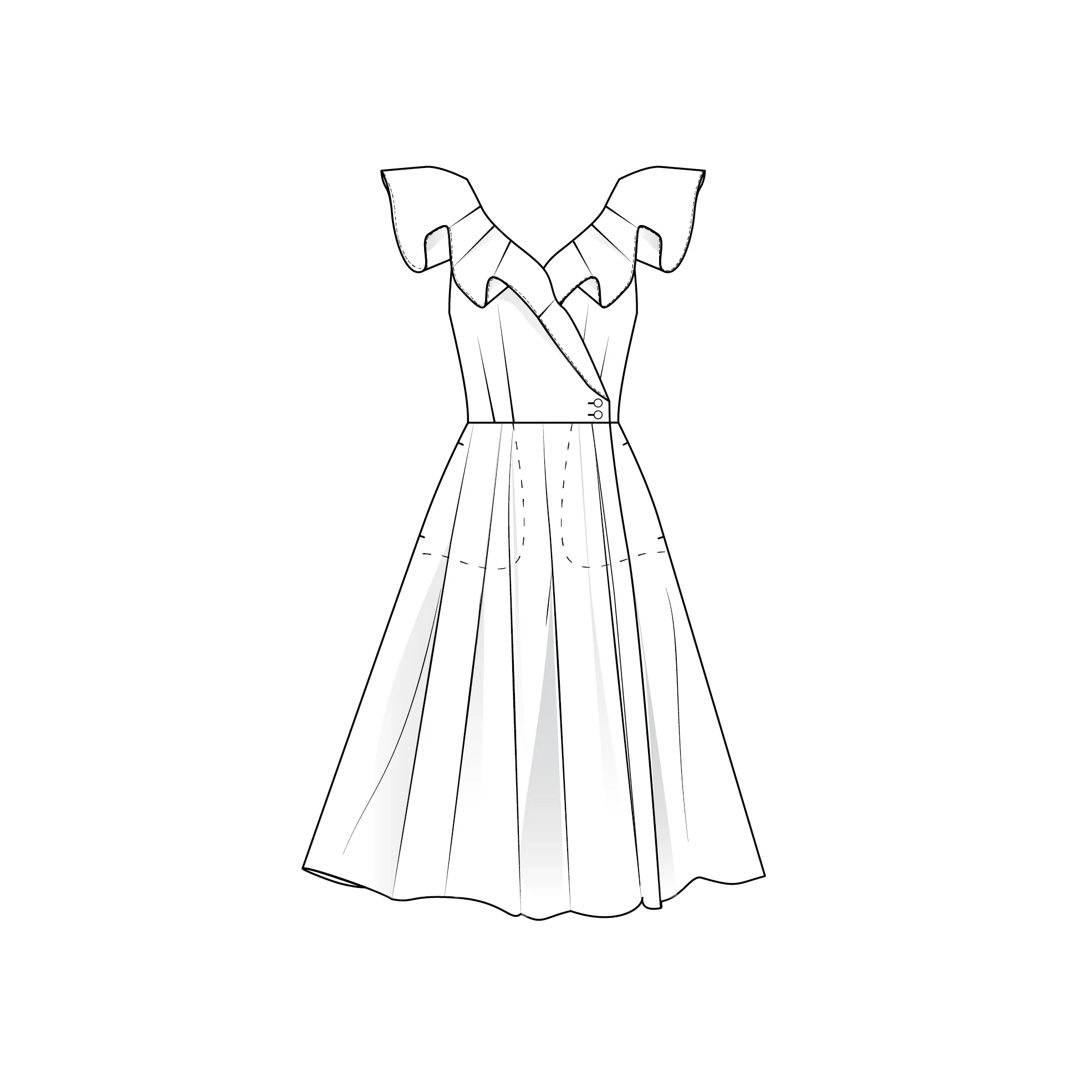 Lenaline Patterns Lessya Dress - Image 8