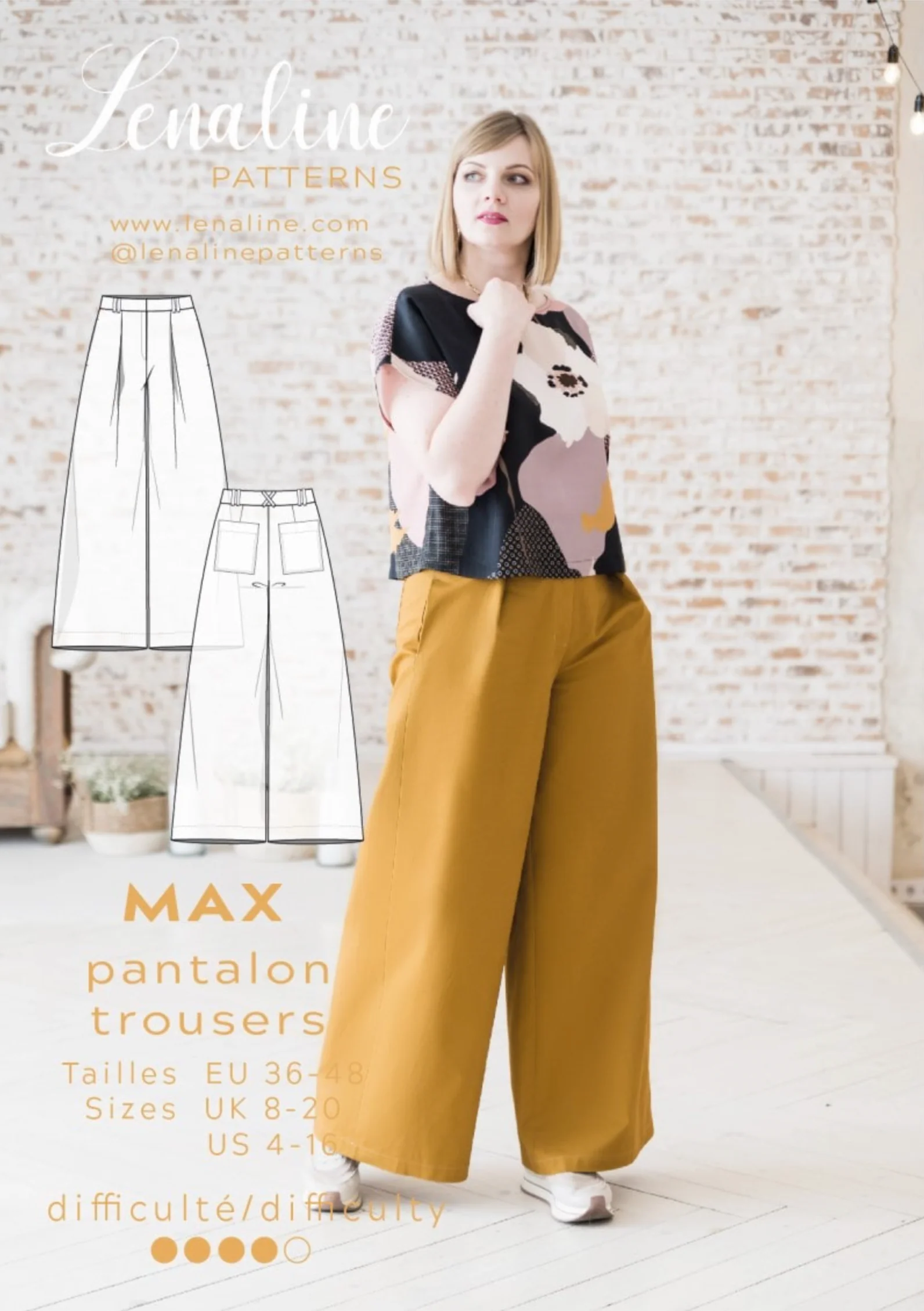 Lenaline Patterns Max Trousers - Image 8
