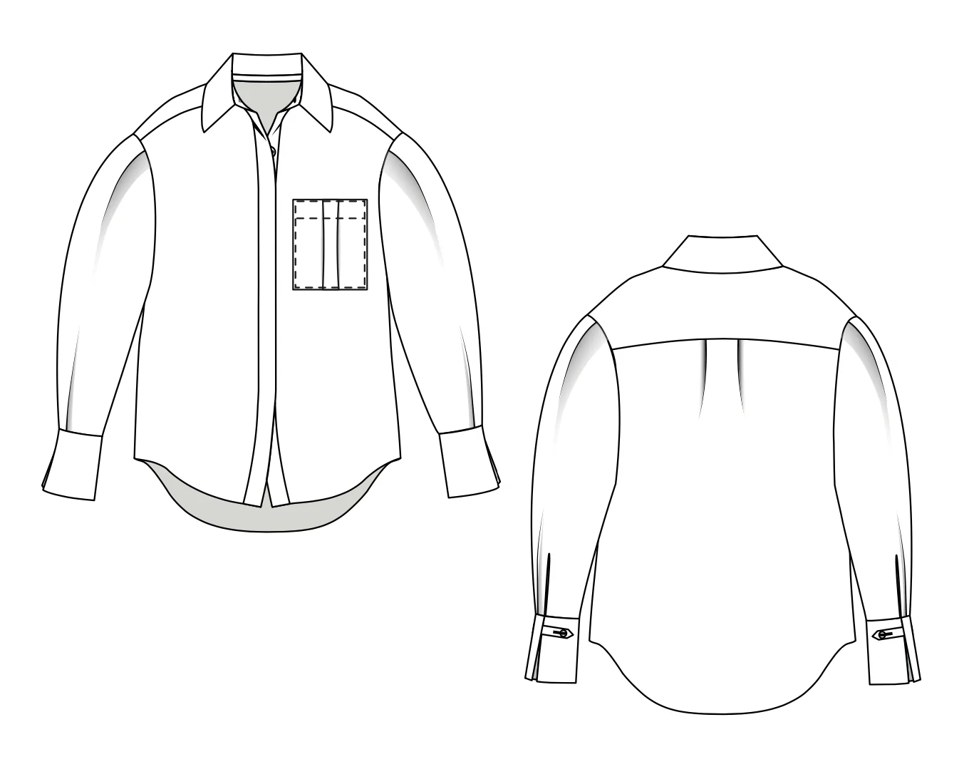 Lenaline Patterns Misha Shirt - Image 11
