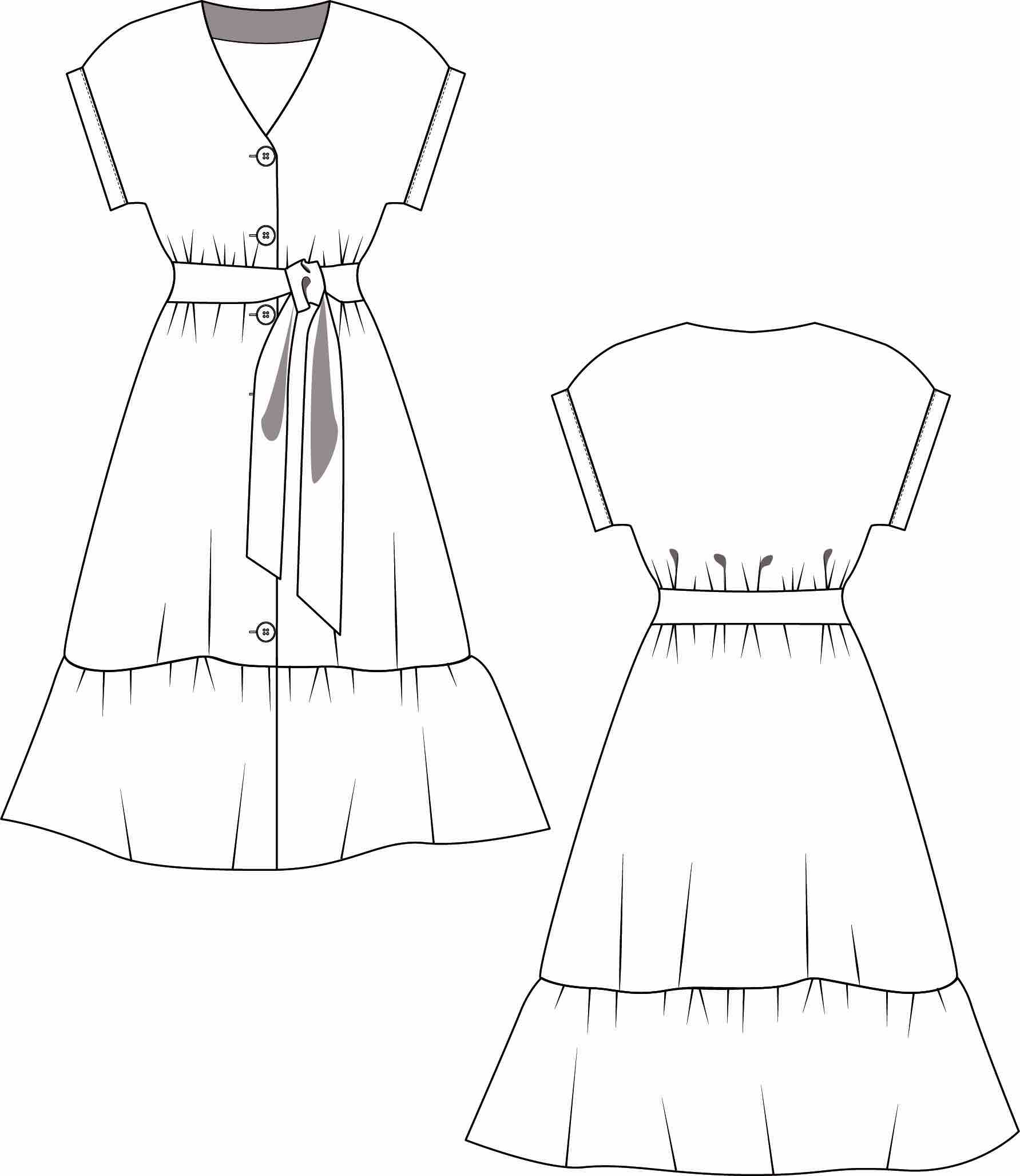 Lenaline Patterns Sofia Dress - Image 6